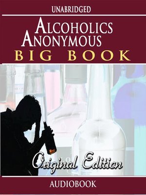 cover image of Alcoholics Anonymous--Big Book--Original Edition